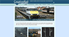 Desktop Screenshot of creativerail.co.uk